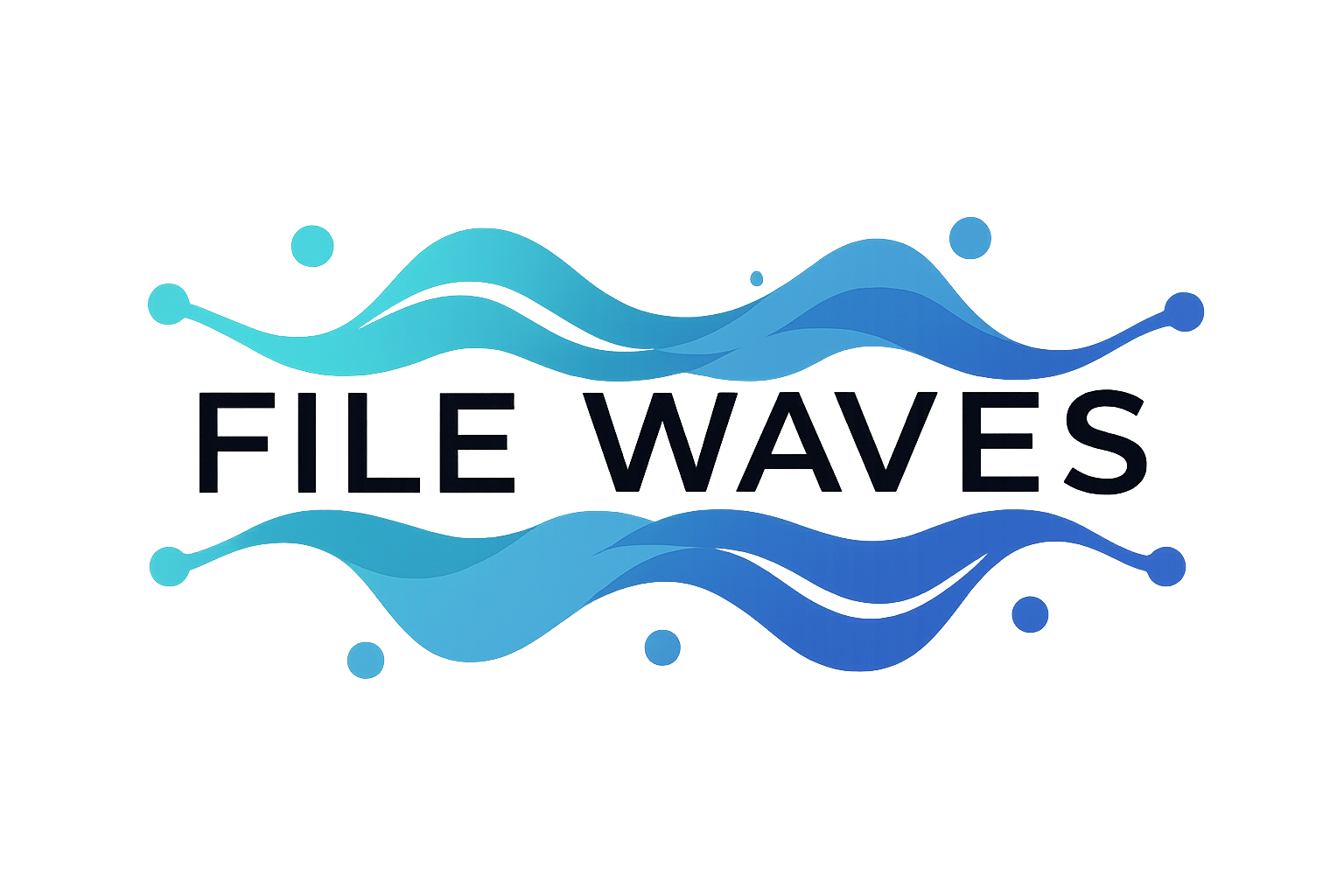 File Waves Logo